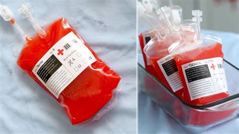 how to make a fake iv blood bag|tequila blood bag drink recipe.